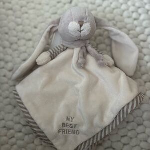 Bukowski Plush Bunny lovey Toy blanket